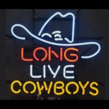(image for) [DISCONTINUED] Long Live Cowboys Neon Sign