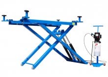 (image for) Titan 6,000 lb Automotive Mid Rise Scissor Pad Lift