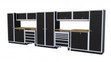 [DISCONTINUED] Moduline 20' Pro-II Base Wall Cabinet Combo 32