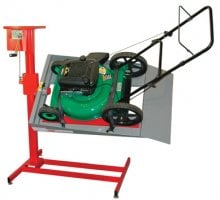 Handy Rotating Lawn Mower Lift Stand