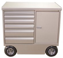 (image for) Arrow Components 42" Aluminum Shop Toolbox Pit Box