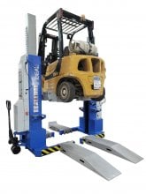 iDEAL 13K Mobile 2 Column Forklift Lifting System