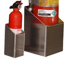 Pit Products Fire Extinguisher Rack