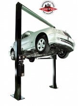 [DISCONTINUED Nussbaum 10,000 lb USA Made Asymmetric 2 Post Lift