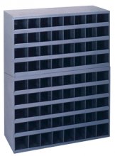 (image for) [DISCONTINUED] Durham 72 Opening 2 Pc Parts Storage Bin