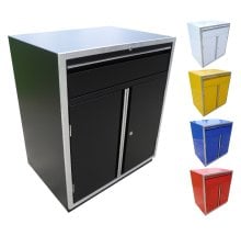(image for) [DISCONTINUED] Redline Elite Series Base 2 Door 1 Drawer Cabinet