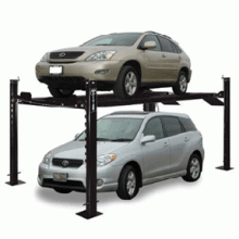 (image for) [DISCONTINUED] Kernel 9,000 Lb 4 Post Parking Lift