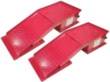 (image for) Redline 20 Ton Heavy Duty "Wide" Mobile Portable Truck Ramps