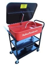 (image for) Redline RE20PWR Rolling 20 Gallon Parts Washer CLEARANCE