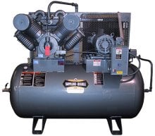(image for) Saylor Beall Horizontal 20HP 200 Gal Air Compressor