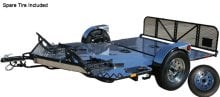 [DISCONTINUED] Drop Tail Two-Up Cruiser and Sport Bike Trailer