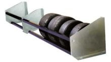 Pit Pal 1 Tier Go Cart Trailer Tire Rack