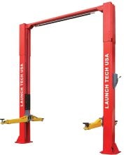 Launch 11K Asymmetric 2 Post Clearfloor Lift ALI Certified