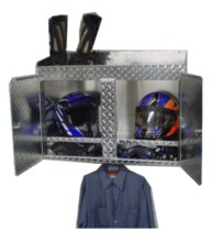 (image for) Pit Products 32" Deluxe Helmet Cabinet