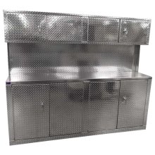 Pit Products 8 Ft Base and Overhead Cabinet Combo