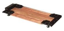 (image for) [DISCONTINUED] Whiteside 36" Hardwood USA Made Mechanics Creeper