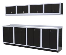 (image for) [DISCONTINUED] Moduline 10' Pro-II Base Wall Cabinet Combo 13