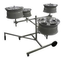 Redline Mobile Wheel Rim Painting Stand