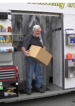 (image for) Pit Pal Clear Vinyl Walk-Thru Door