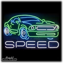 (image for) [DISCONTINUED] Speed Neon Sign