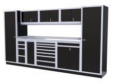 (image for) [DISCONTINUED] Moduline 12' Pro-II Base Wall Cabinet Combo 19