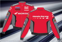 [DISCONTINUED] Factory Honda Racing Twill Jacket - Red