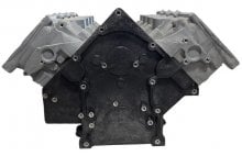 (image for) FAKE P-Ayr 5.7 Hemi Gen 3 Short Block With Heads