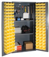 (image for) [DISCONTINUED] Durham 72" Tall 2 Shelf Lean and 5S Cabinet