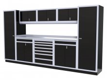 (image for) [DISCONTINUED] Moduline 12' Pro-II Base Wall Cabinet Combo 18