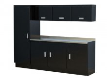 (image for) [DISCONTINUED] Moduline 8' Select Base Wall Cabinet Combo 4
