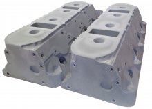 (image for) FAKE P-Ayr Small Block Chevrolet LS-1 Mock-Up Heads