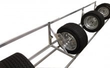 [DISCONTINUED] Pit Products Deluxe Universal Trailer Tire Rack