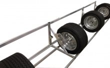 (image for) [DISCONTINUED] Pit Products Deluxe Universal Trailer Tire Rack