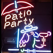 (image for) [DISCONTINUED] Patio Party Neon Sign