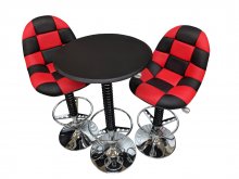 [DISCONTINUED] Pit Stop Bar Table Racing Chair Combo