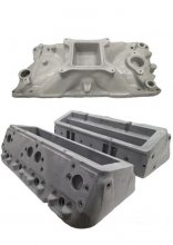 (image for) FAKE P-Ayr Chevrolet Spread-Port Heads and Intake
