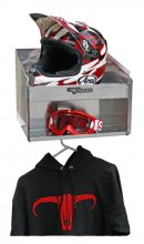 (image for) Pit Posse Single Helmet Bay