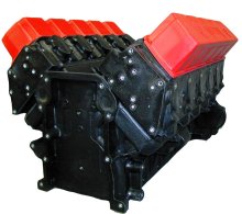 (image for) FAKE P-Ayr Viper V-10 Long Motor Block w/ Valve Covers