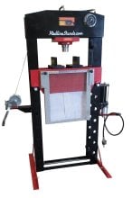 (image for) Redline 50 Ton Economy Air Hydraulic Shop Press with Winch