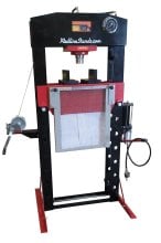 Redline 50 Ton Economy Air Hydraulic Shop Press with Winch