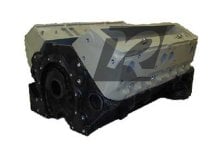 (image for) FAKE P-Ayr 350 Chevy Short Motor Block w/ Spreadport Heads