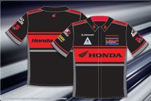 [DISCONTINUED] Factory Honda Pit Shirt - Black