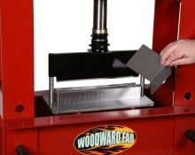 (image for) Woodward Fab Shop Press Metal Bending Brake Attachment