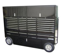 RSR Large Double Drawer Pit Box Wagon Cart Toolbox