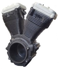 FAKE P-Ayr V-Twin Evolution Foam Mock Up Engine