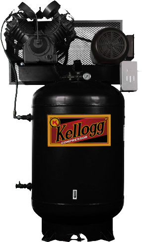[DISCONTINUED] Kellog-American 120G 10HP Vertical Compressor