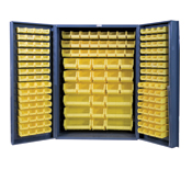 (image for) [DISCONTINUED] Durham 48" Wide Cabinet 176 Bins Box Door Style