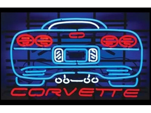 [DISCONTINUED] Corvette Rear Neon Sign