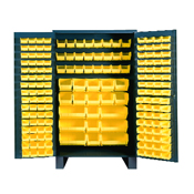 (image for) [DISCONTINUED] Durham 48" Wide Cabinet 171 Bins Flush Door Style
