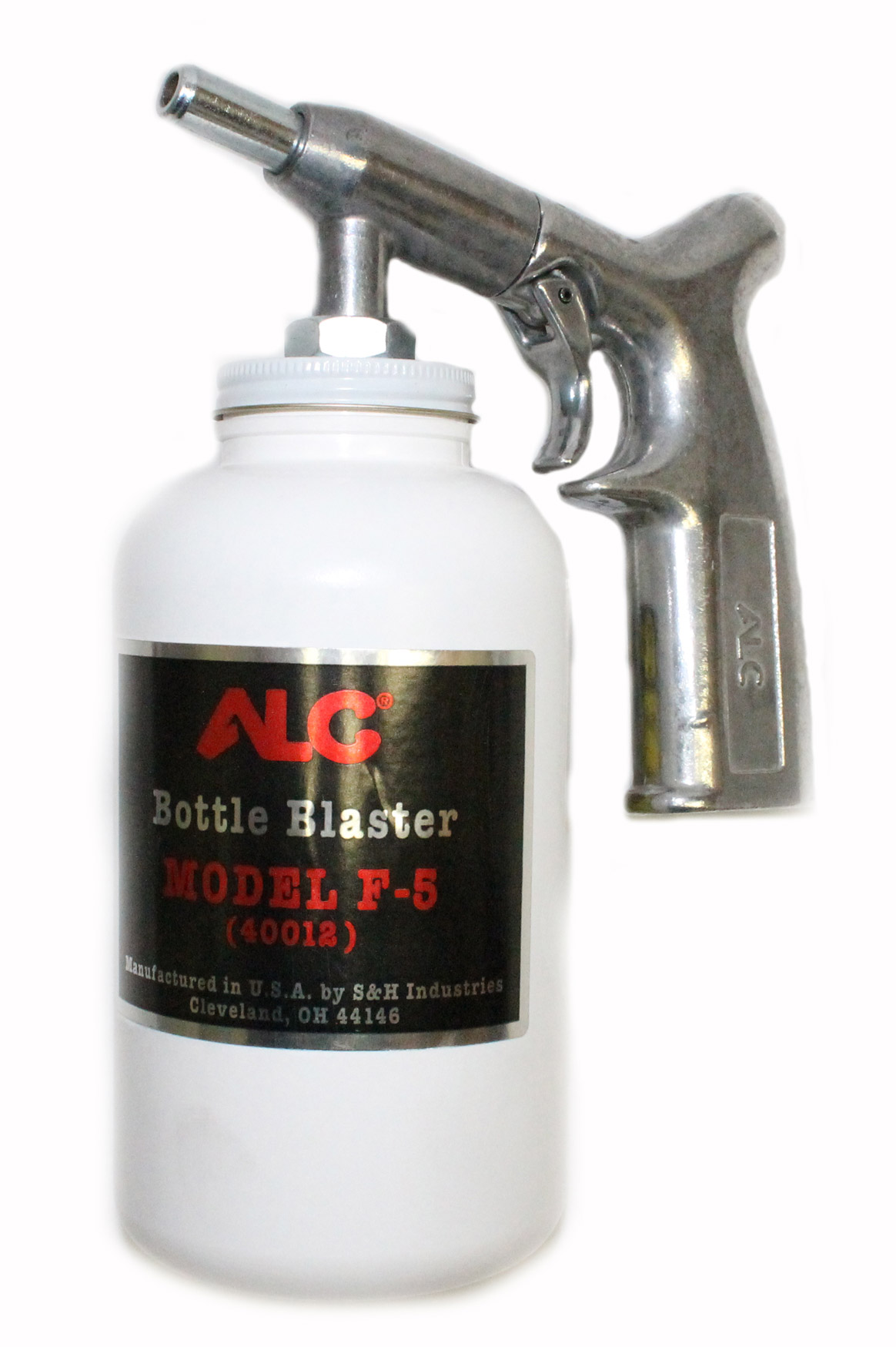 ALC USA Made Handheld Liquid Abrasive Media Bottle Blaster